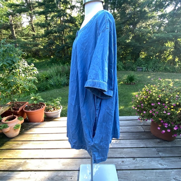 4x (30/32) Liz & Me Jean Tunic / Top / Dress - Picture 7 of 11